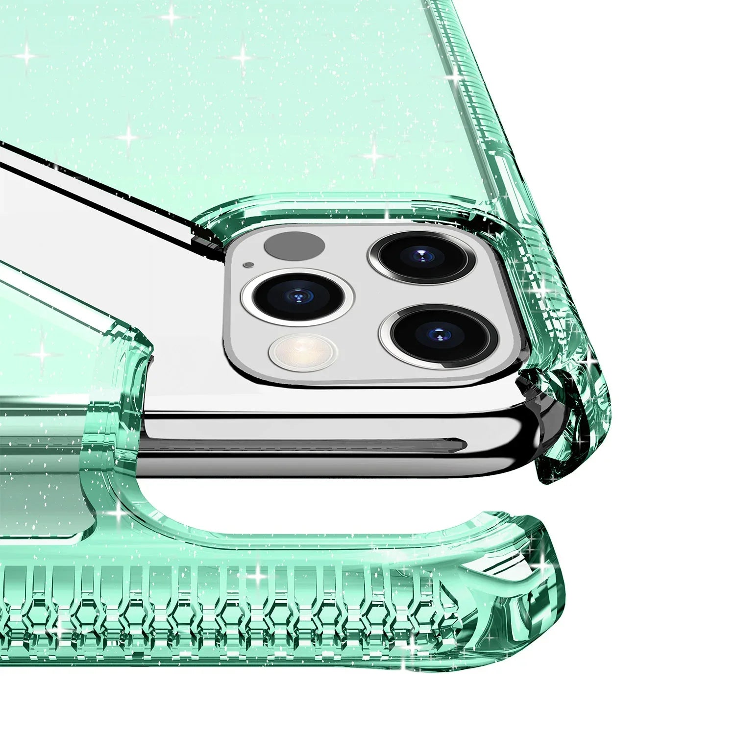 Itskins Hybrid Spark iPhone 12 Pro Max Case - Tiffany Green - Tashqila Itskins Hybrid Spark iPhone 12 Pro Max Case - Tiffany Green - Tashqila